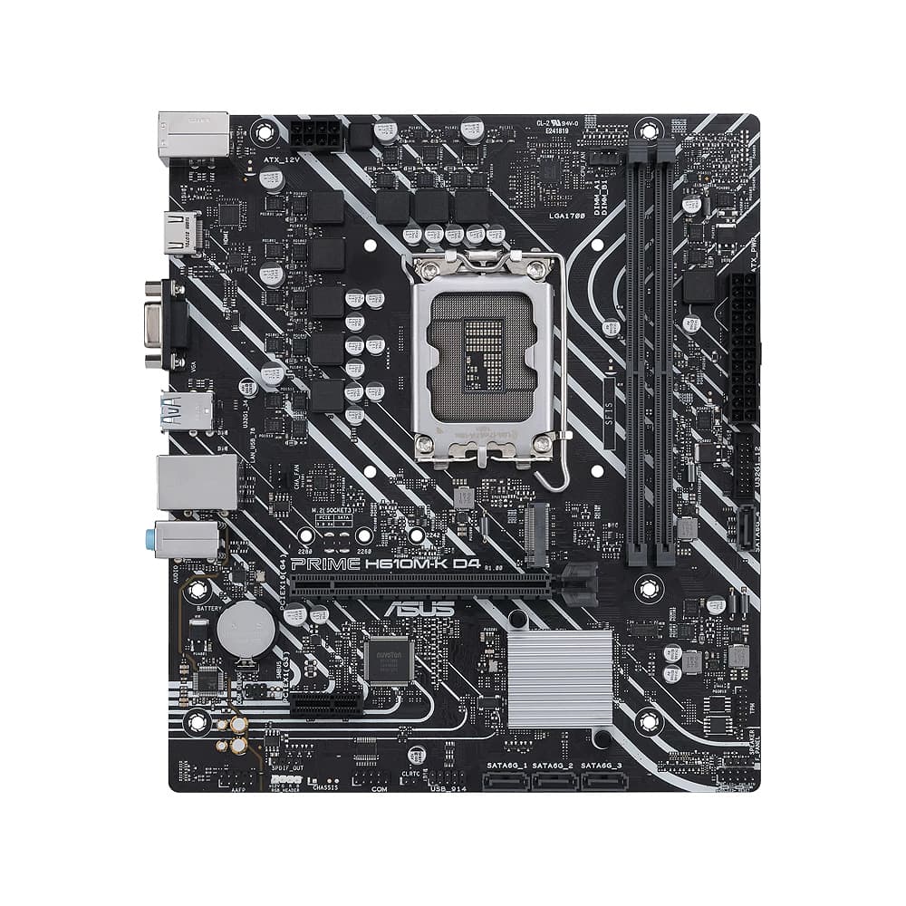 مادربرد ایسوس مدل H610M-A D4 (گارانتی اصلی) — تصویر ۸