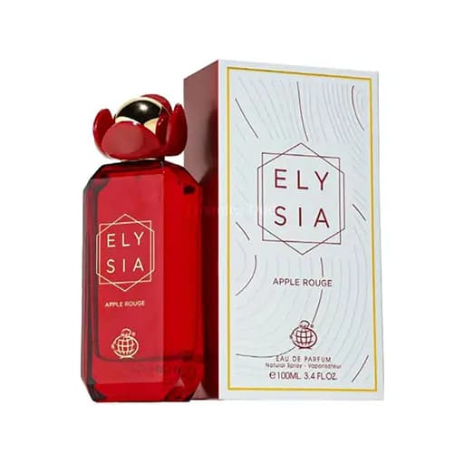 ادکلن الیسیا اپل رژ فرگرنس ورد مشابه کایالی ایدن جویسی اپل حجم 100 میلی لیتر اورجینال | Fragrance World Elysia Apple Rouge — تصویر ۳