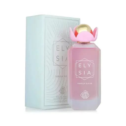 ادکلن الیسیا وانیلا شوگر فرگرنس ورد حجم 100 میلی لیتر اورجینال | Fragrance World Elysia Vanilla Sugar — تصویر ۳