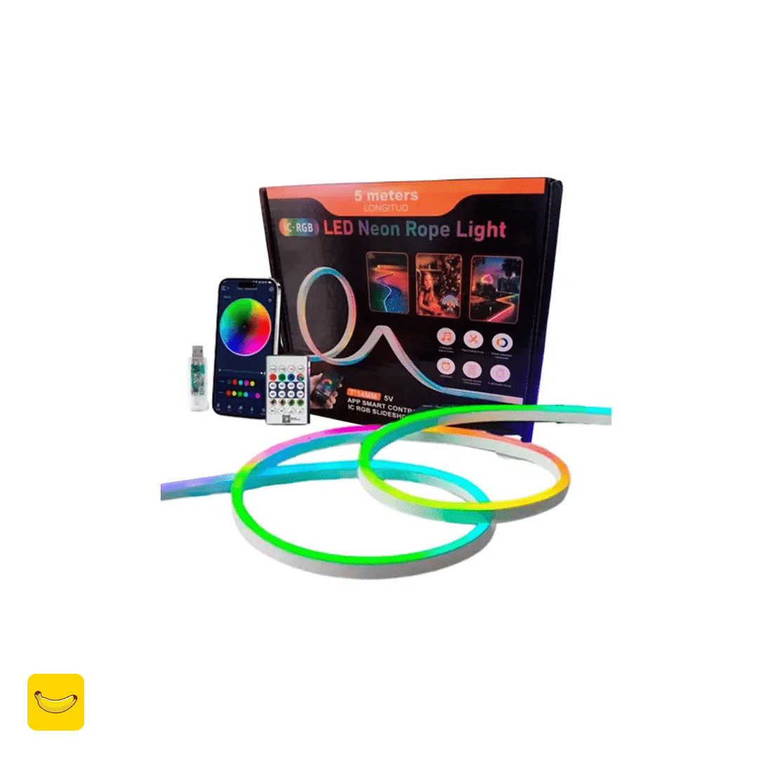 ریسه نئون فلکسی 5 متری (16 میلیون رنگ) مدل IC-RGB — تصویر ۳