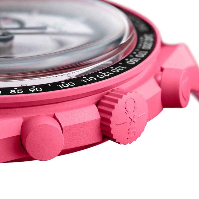 امگا × سواچ MoonSwatch Mission to the Pink Moonphase | رفرنس SO33P700 — تصویر ۲