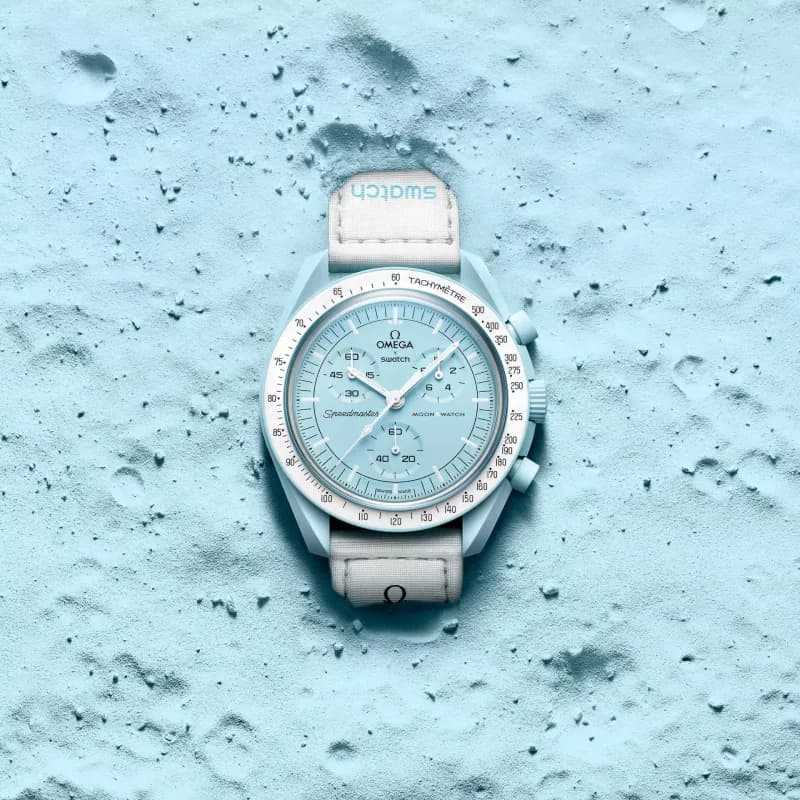 امگا × سواچ MoonSwatch Mission to Uranus | رفرنس SO33L100 — تصویر ۲