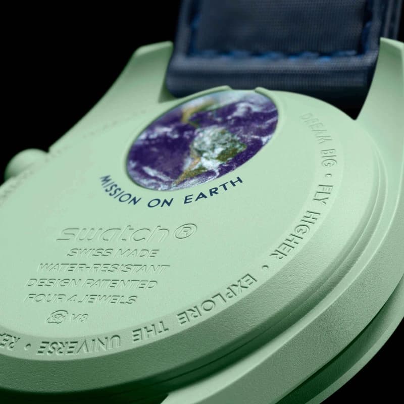 امگا × سواچ MoonSwatch Mission on Earth | رفرنس SO33G100 — تصویر ۳