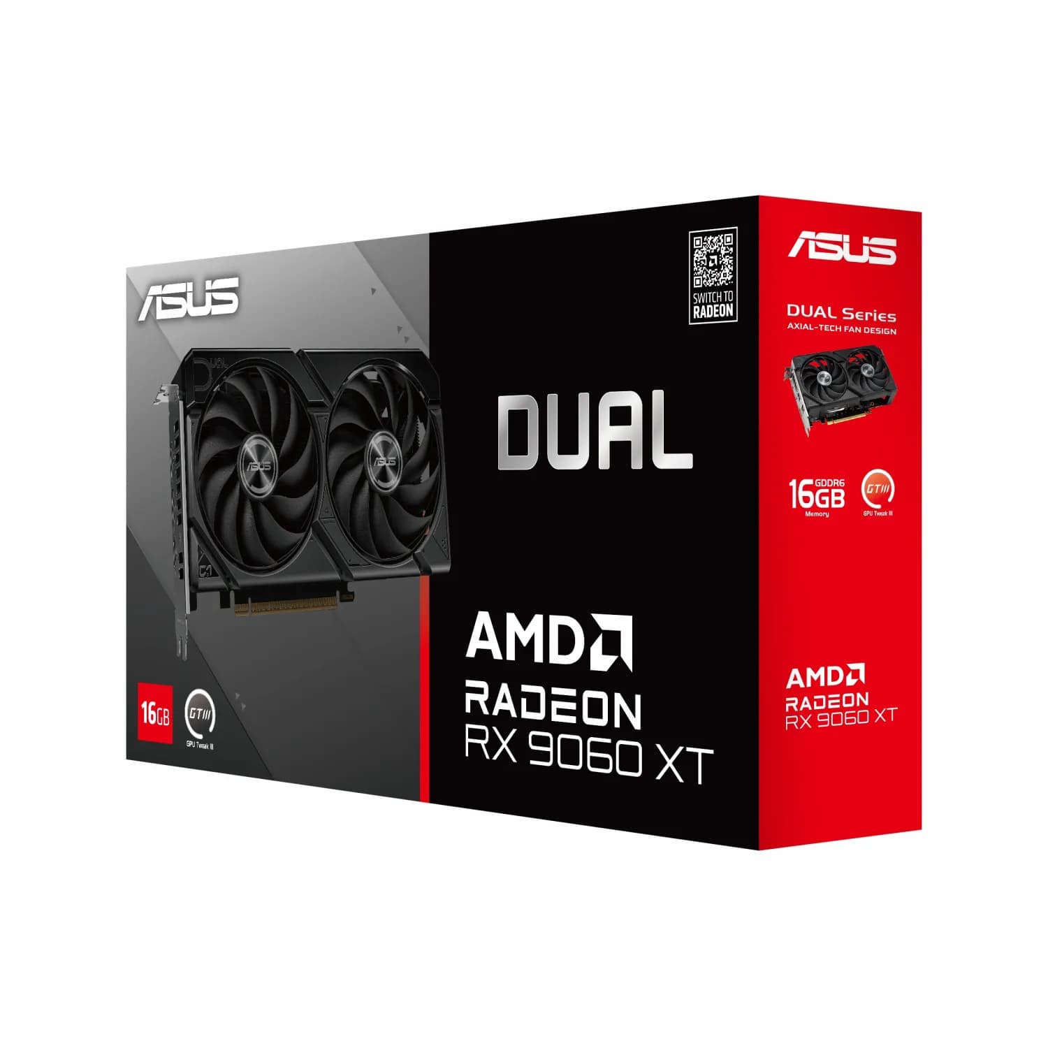 ASUS Dual Radeon RX 9060 XT 16GB – Black — تصویر ۸