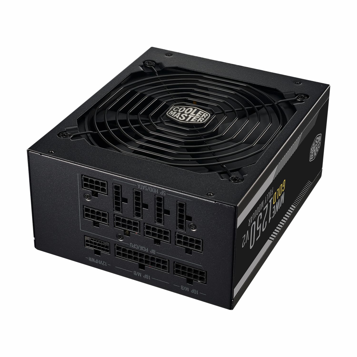 Cooler Master MWE GOLD 1250 V2 (ATX3.0) – Black (استوک) — تصویر ۲