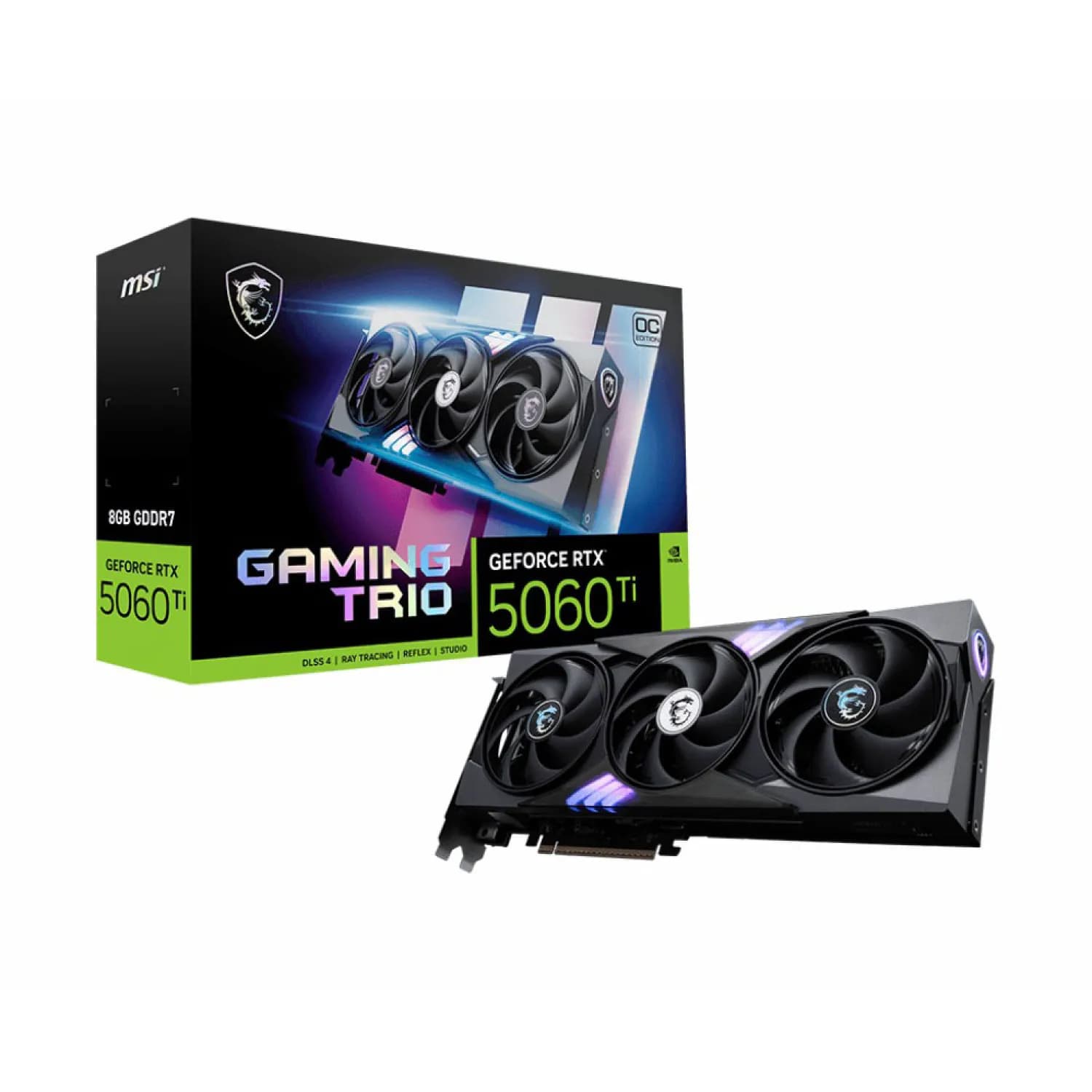 MSI RTX 5060 Ti 8G Gaming Trio OC GDDR7 — تصویر ۶