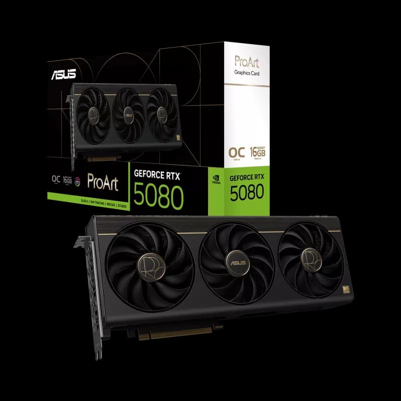 ASUS ProArt GeForce RTX 5080 16GB GDDR7 OC Edition