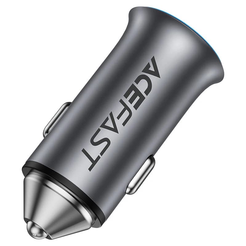 شارژر فندکی 95 وات ایس فست (ACEFAST 95W Dual Port Metal Car Charger B16) — تصویر ۳