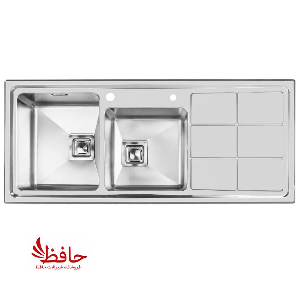 سینک استیل توکار اخوان کد 304