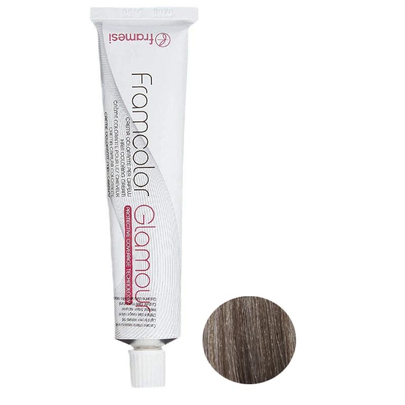 رنگ مو فرامسی مدل glamour شماره 7.13 حجم 100 میلی لیتر رنگ زیتونی متوسط — تصویر ۶