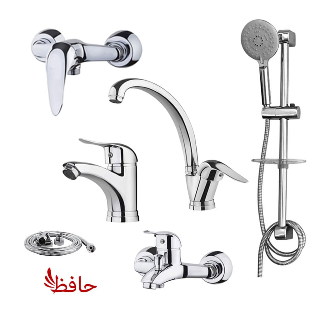ست شیرآلات rakhsha مدل قهرمان 6 عددی