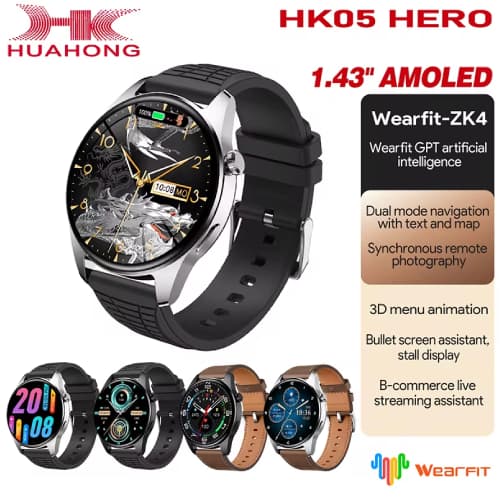 ساعت هوشمند اچ کا 05 هیرو (HK Watch HK05 Hero) — تصویر ۸