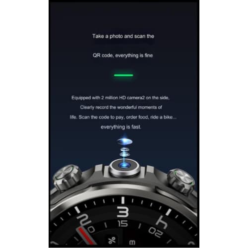 ساعت هوشمند بلک شارک ایکس (Black Shark Watch X) — تصویر ۸