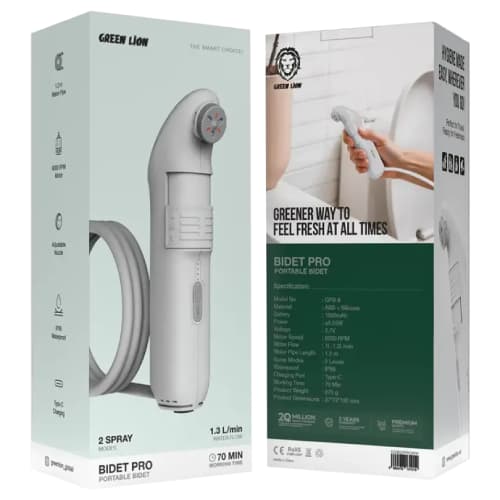 دوش مسافرتی گرین لاین (Green Lion Bidet Pro) — تصویر ۳