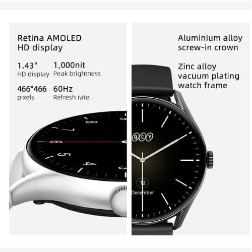 ساعت هوشمند شیائومی کیو سی وای جی تی (QCY Watch GT) — تصویر ۱۲
