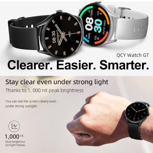 ساعت هوشمند شیائومی کیو سی وای جی تی (QCY Watch GT) — تصویر ۴