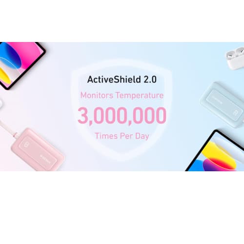 پاور بانک انکر 30 وات زولو 20000 با یک کابل متصل (Anker Zolo Power Bank 20000mAh A1689) — تصویر ۶
