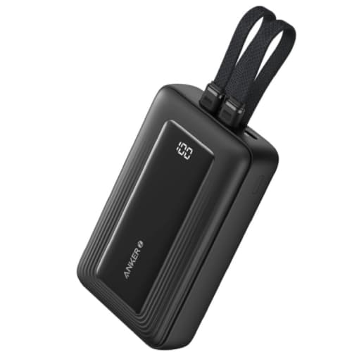 پاور بانک انکر 30 وات زولو 20000 با دو کابل متصل (Anker Zolo Power Bank 20000mAh A1681)