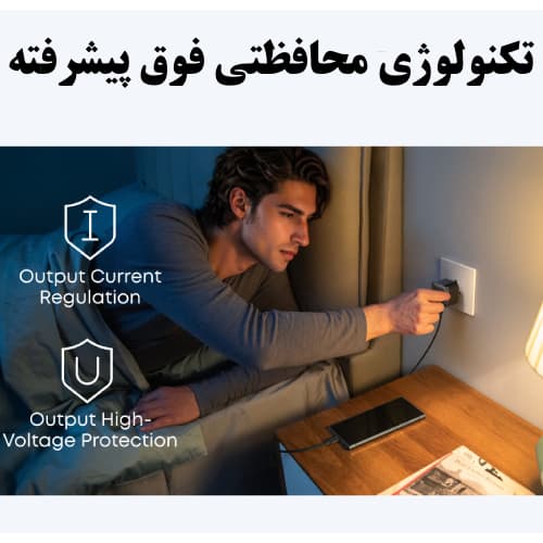 شارژر دیواری نانو 3 پین انکر 45 وات (Anker Nano 45W Type C Charger A2692) — تصویر ۶