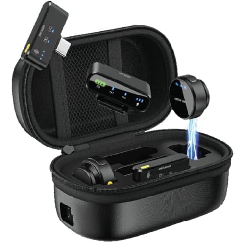میکروفون تولید محتوا گرین لاین (Green Lion GM-85X 3in1 Microphone) — تصویر ۳