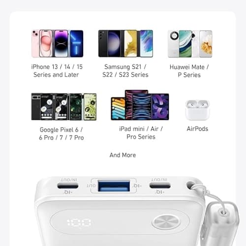 پاوربانک 10000 توان 22.5 وات انکر (Anker PowerBank A1257) — تصویر ۷