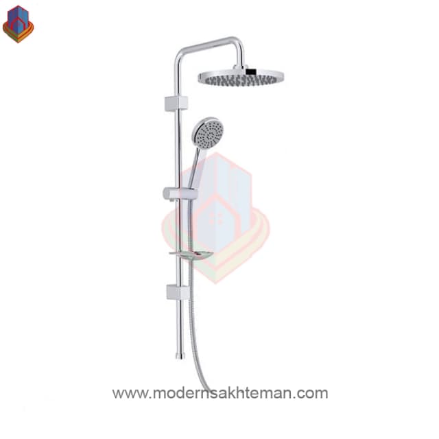 علم دوش شودر مدل دکو کروم — تصویر ۲