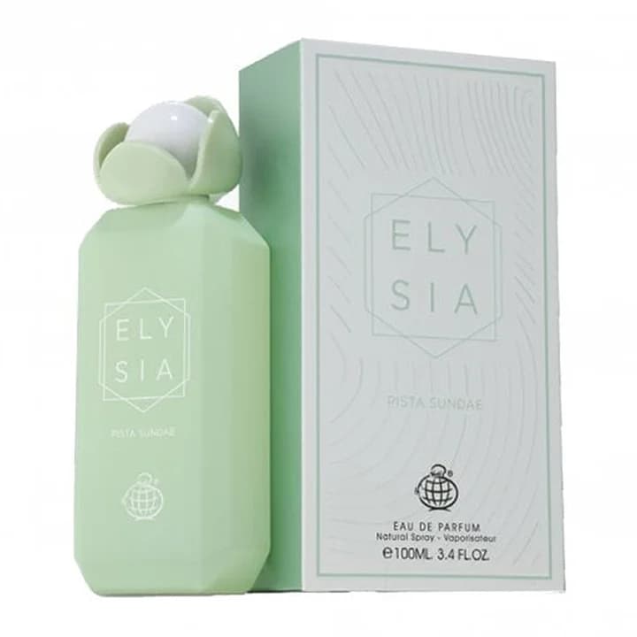 ادکلن الیسیا پیستا ساندای فرگرنس ورد حجم 100 میلی لیتر اورجینال | Fragrance World Elysia Pista Sundae
