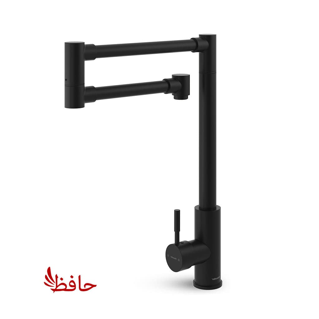 شیر ظرفشویی مفصلی شودر مدل مارینو مشکی