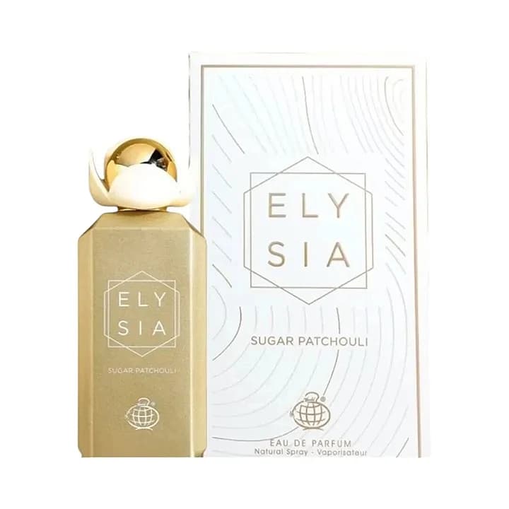 ادکلن الیسیا شوگر پچولی فرگرنس ورد حجم 100 میلی لیتر اورجینال | Fragrance World Elysia Sugar Patchouli — تصویر ۳