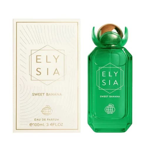 ادکلن الیسیا سوییت بنانا فرگرنس ورد حجم 100 میلی لیتر اورجینال | Fragrance World Elysia Sweet Banana