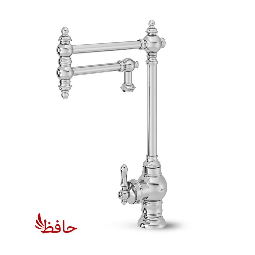شیر ظرفشویی مفصلی شودر مدل مارینو کروم — تصویر ۲