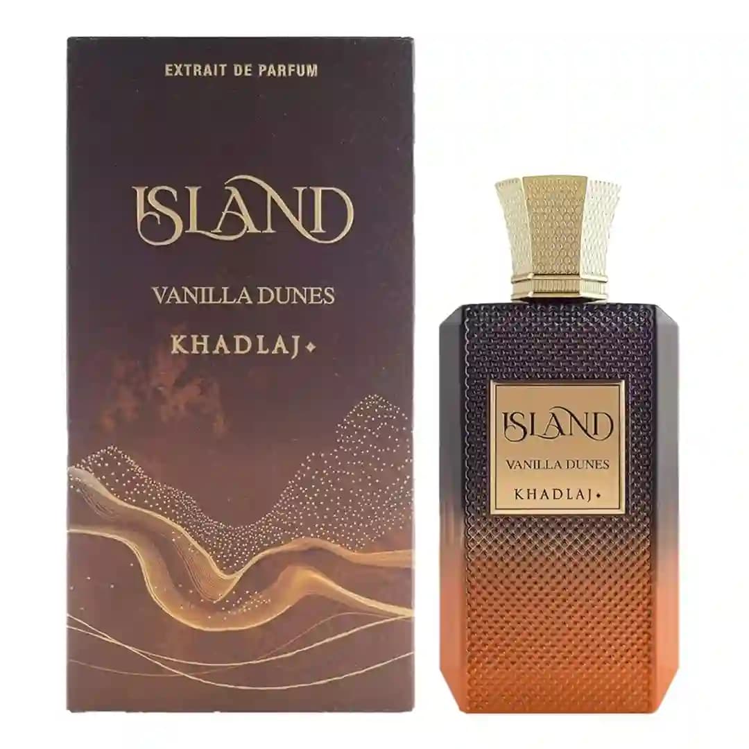 ادکلن آیلند وانیلا دونز خدلج مشابه رایحه مارلی آلتیر حجم 100 میلی لیتر اورجینال | Island Vanilla Dunes Khadlaj