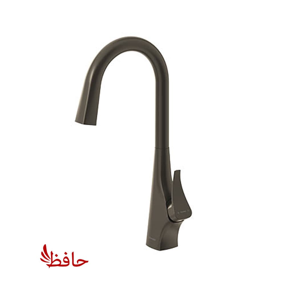 شیر ظرفشویی شاوری مخفی شودر مدل آیدر مشکی — تصویر ۲