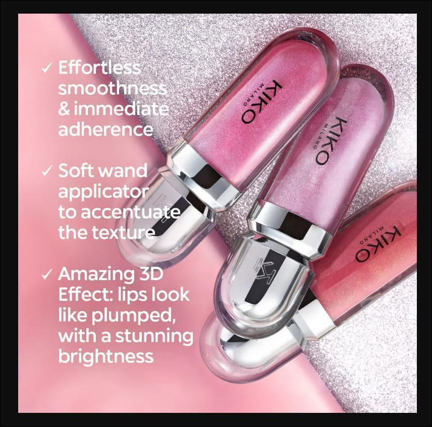 لیپ گلاس کیکو میلانو مدل 3D Hydra Lipgloss شماره 12 — تصویر ۱۱