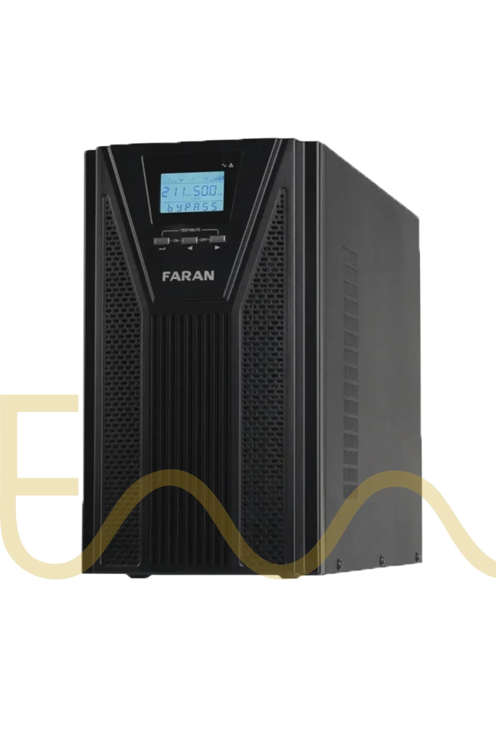 یو پی اس فاران مدل Titan Plus ظرفیت ۲ کاوا باتری خارجی