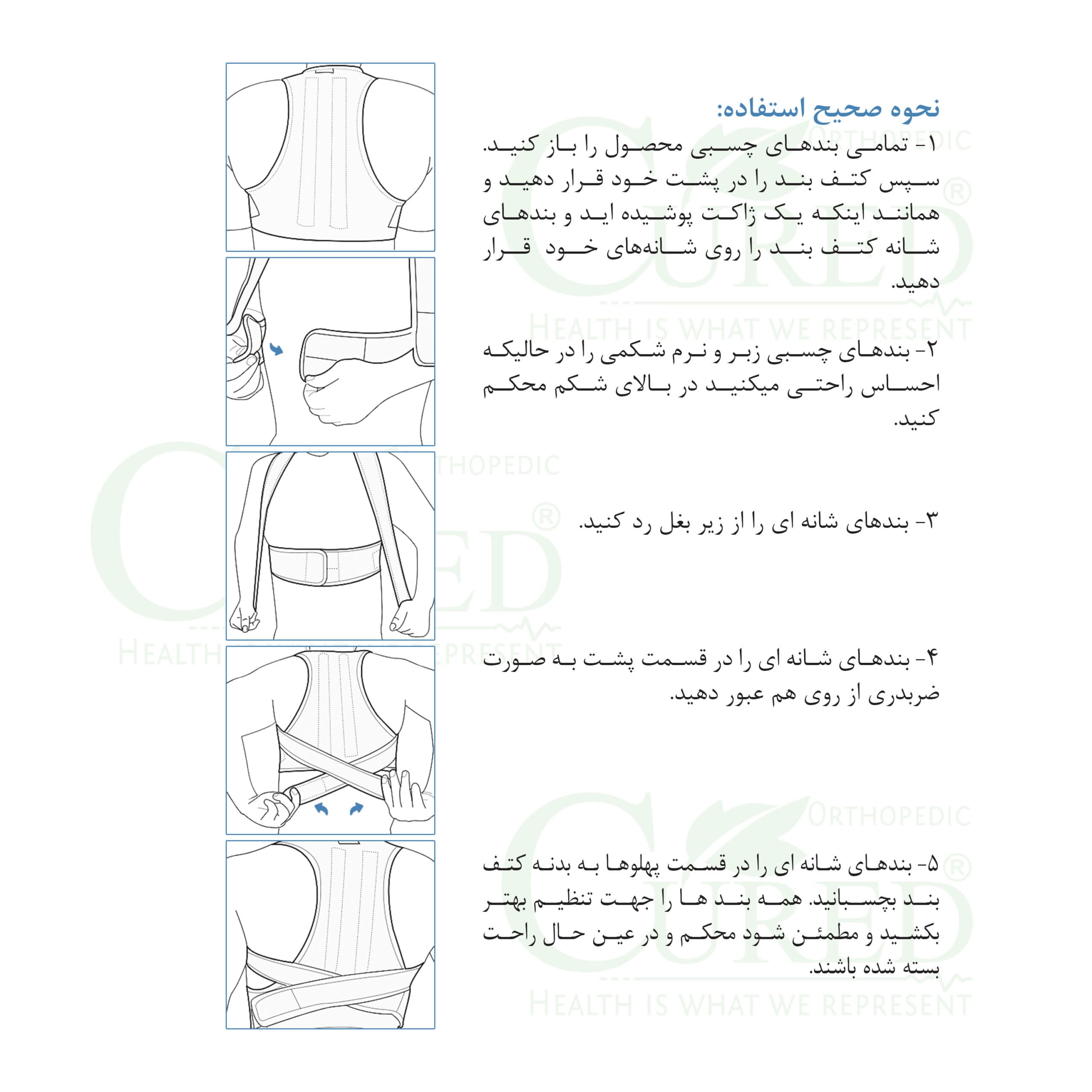 کتف قوزبند آتل دار نئوپرنی Cured — تصویر ۷