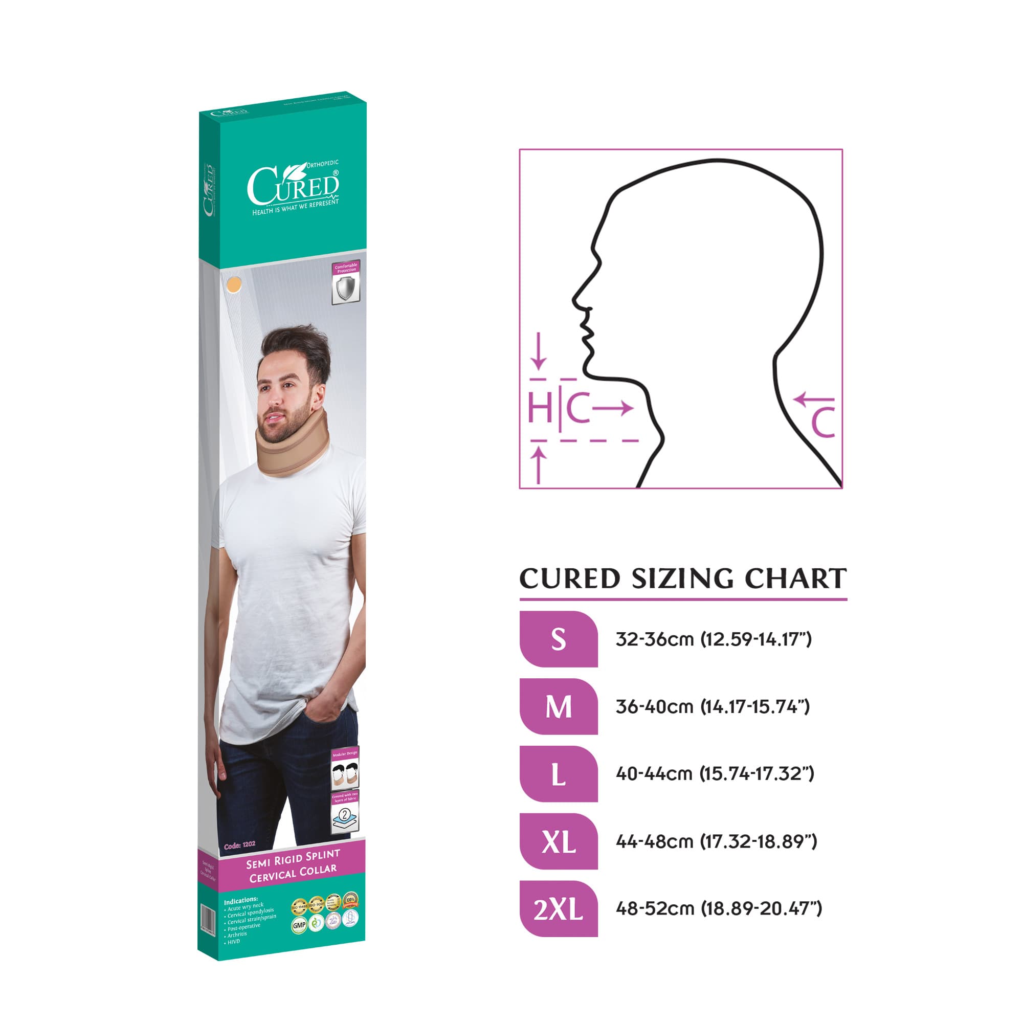اسپلینت کولار نیمه سخت CURED — تصویر ۸