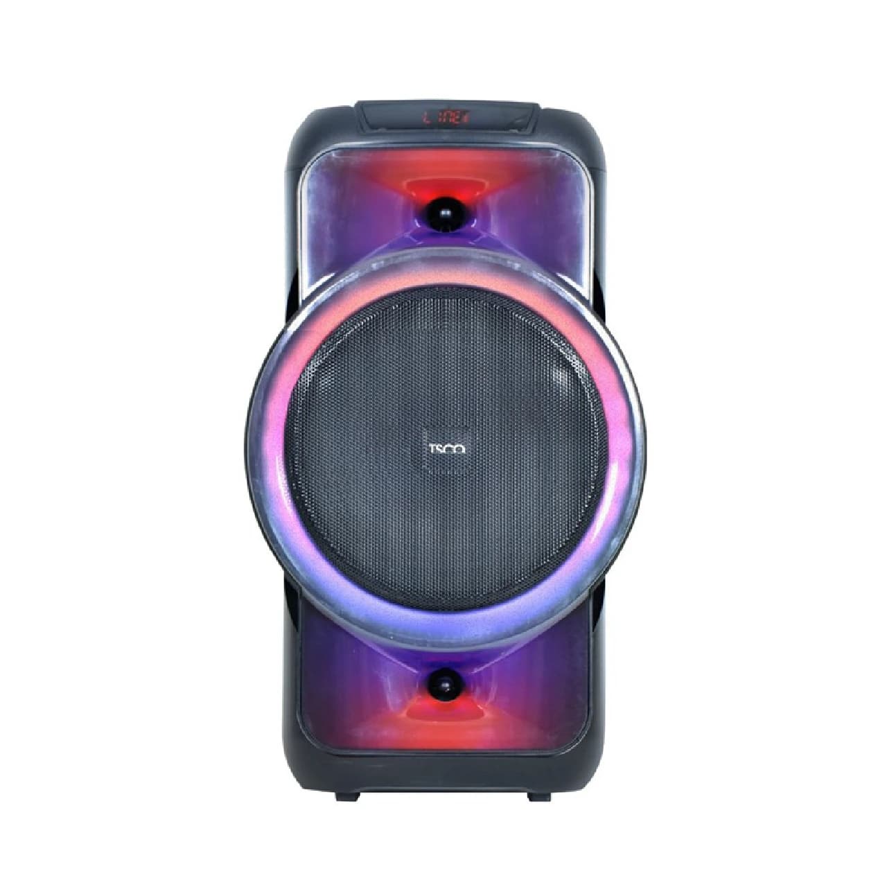 اسپیکر چمدانی بلوتوثی رم و فلش خور تسکو S TSCO TS1902 + میکروفون و ریموت کنترل — تصویر ۵