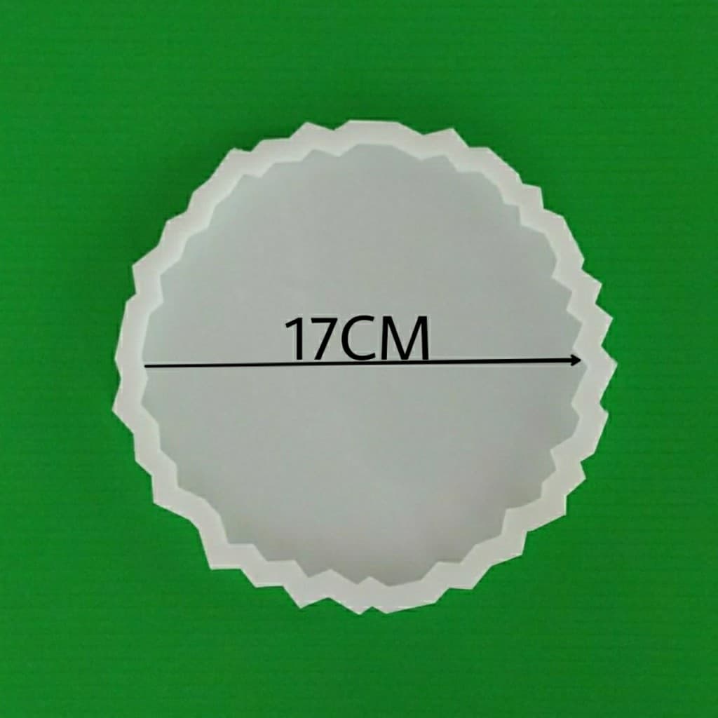 قالب سیلیکونی رزین دایره ژئود 17 — تصویر ۴