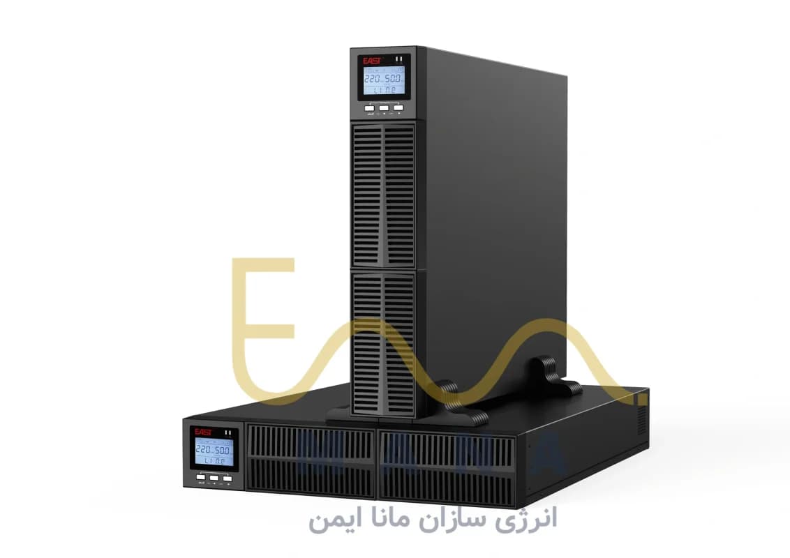 یو پی اس 1 کاوا آنلاین باتری داخلی رک