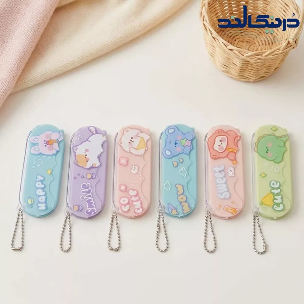 شانه آینه دار جیبی دخترانه — تصویر ۹