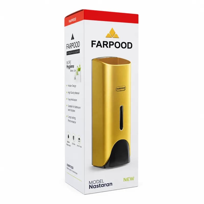 جا مایع نسترن طلائی فرپود F081 — تصویر ۶