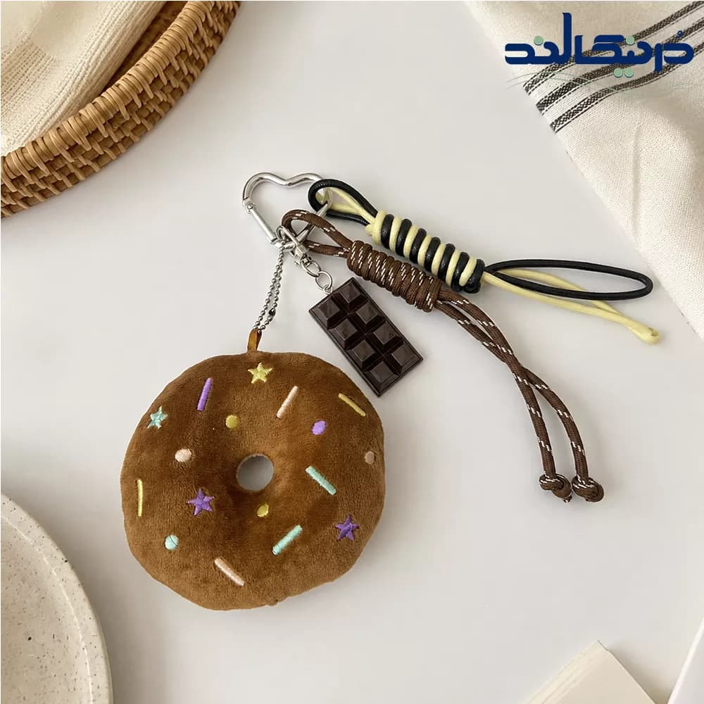 چارم بگ دونات قهوه ای