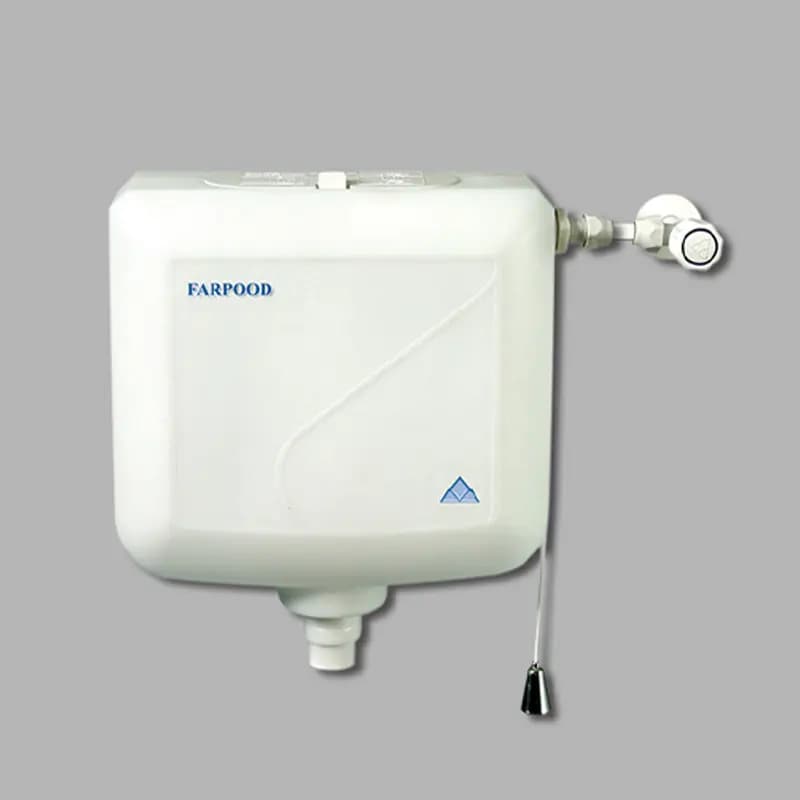 فلاش تانک صدف شفاف فرپود F018 — تصویر ۲