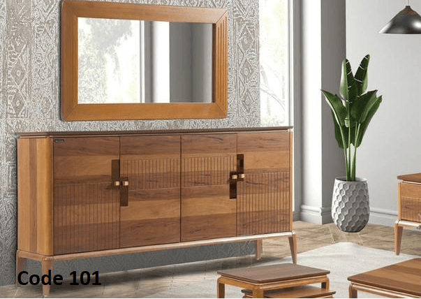 میز کنسول چوبی مدرن کد 101 — تصویر ۲