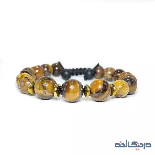 دستبند چشم ببر با سنگ طبیعی Eye Tiger + اصل