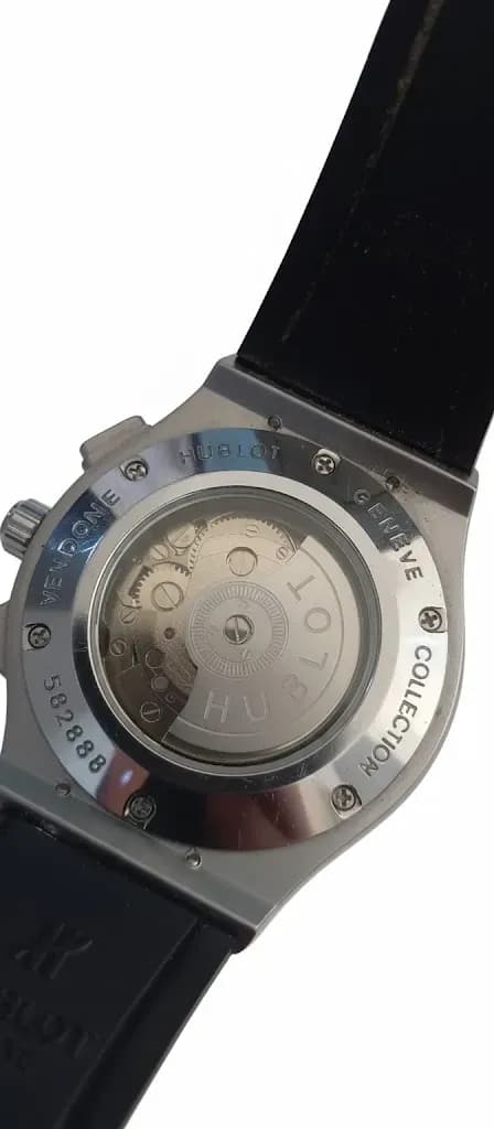 ساعت مچی هابلوت اتوماتیک تقویم دار دوموتوره مدل Hublot Vendome 582888 — تصویر ۶