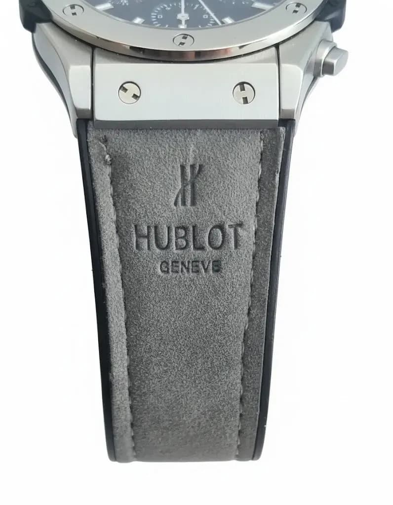 ساعت مچی هابلوت اتوماتیک تقویم دار دوموتوره مدل Hublot Vendome 582888 — تصویر ۷
