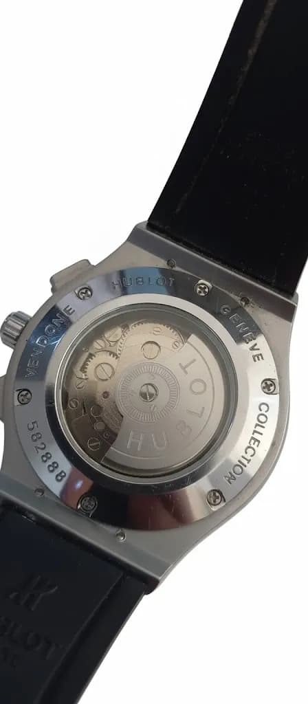 ساعت مچی هابلوت اتوماتیک تقویم دار دوموتوره مدل Hublot Vendome 582888 — تصویر ۱۱