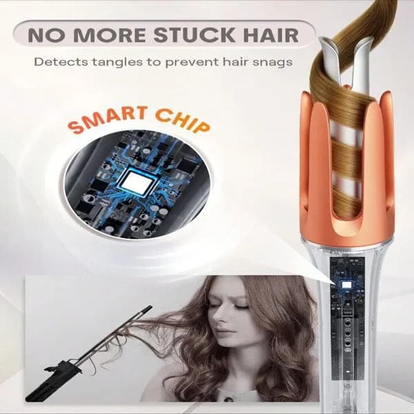 دستگاه فر مو کرلی سایز 25میلی ورژن اصلی جدید پک جدیداورجینال(hair It Curl One Touch Instant Curler)ورژن جدید — تصویر ۵